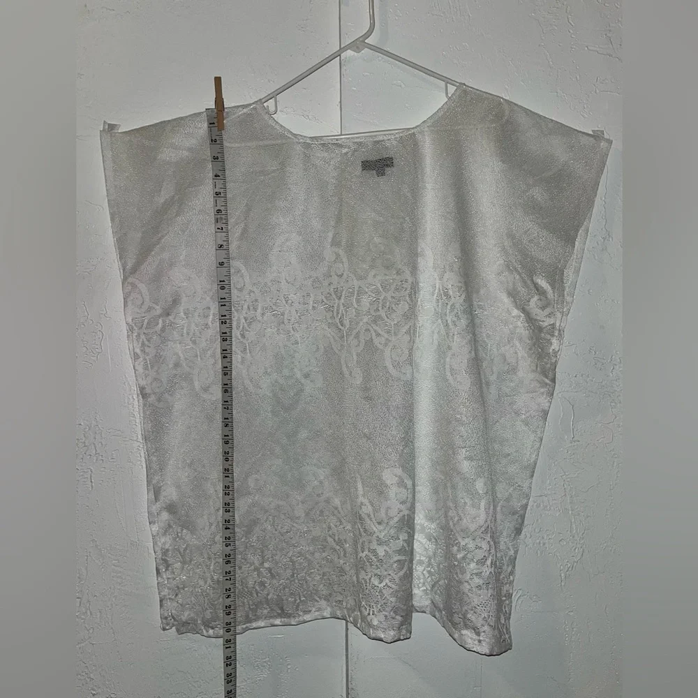 Ana & Rose White Lace Beach Cover Up